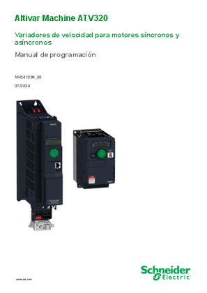 Imagen de ATV320 Manual de programación