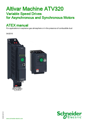Image of ATV320 ATEX manual