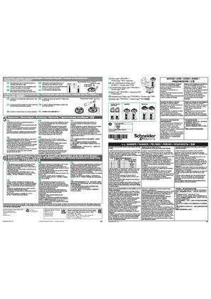 Image of EasyLogic PFC/PFC+ / PowerLogic PFC - Three Phase Can Capacitor - Instruction Sheet