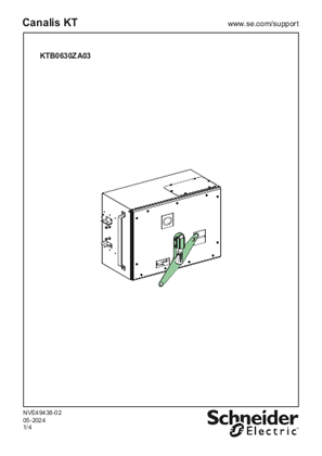 이미지 Canalis KT - Floor Operating - instruction sheet