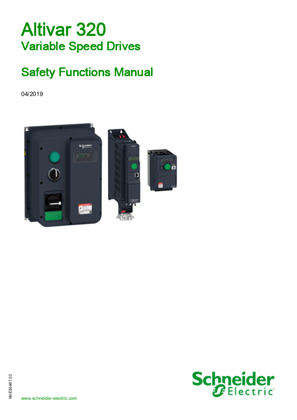 Imagem de ATV320 Safety Functions manual