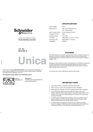 Slika korisnika 13A 2 Gang DP RCD Socket-Outlet