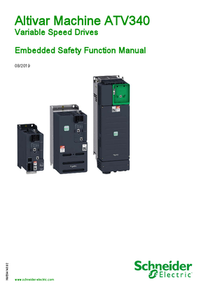 Image of ATV340 Embedded Safety function manual (STO)