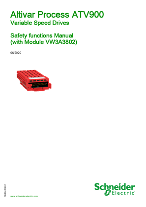 Imagem de ATV900 Safety functions manual with Module (VW3A3802)
