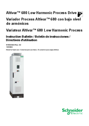 Image of Altivar 680 Process Drives Installation and User Guide