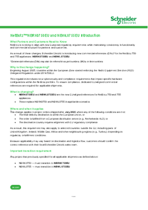 Image of NetBotz NBRK0750EU and NBWL0755EU Introduction