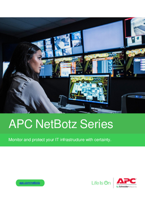 Image of APC NetBotz Family Brochure