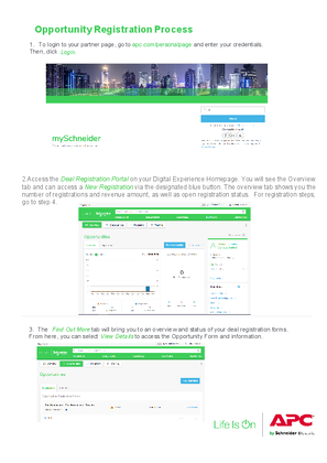 Image of Opportunity Registration Process ORP