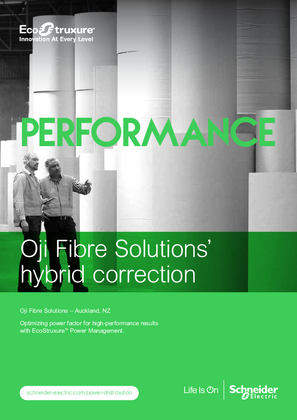イメージ Oji Fibre Solutions optimizes power factor for high performance results