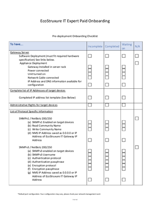 Imagem de Onboarding Checklist