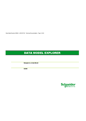Image of MiCOM P138, Data Model Explorer