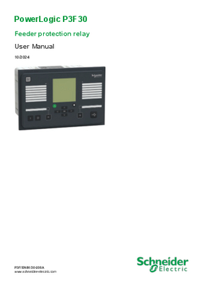 صورة PowerLogic P3F30 User Manual