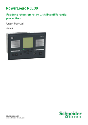 Imagen de PowerLogic P3L30 User Manual