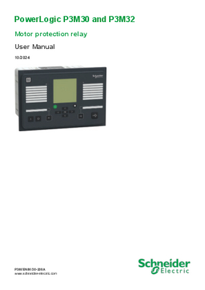 Image de PowerLogic P3M30 and P3M32 User Manual