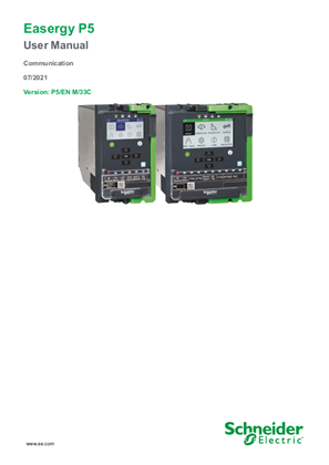 Image of Easergy P5, Communication (global file), P5_EN_M_33C