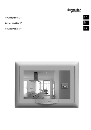 Imagen de KNX- Panel táctil de 7"-Descripción del software ETS (ES)