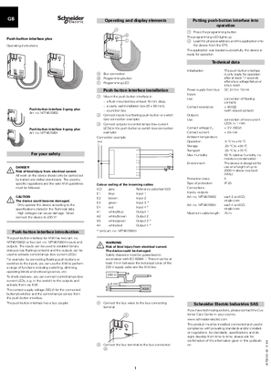 的映像 KNX- Push-Button interface plus-ETS Software Description (EN)