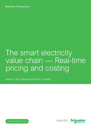 Image of The smart electricity value chain - Real-time pricing and costing