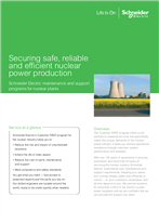 Image of Securing safe, reliable and efficient nuclear power production, Schneider Electric maintenance and support programs for nuclear plants