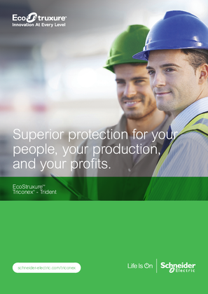 Image of EcoStruxure™ Triconex® - Trident brochure