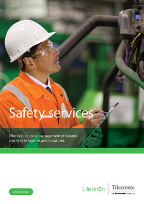 Image of EcoStruxure™ Triconex® - Safety services brochure