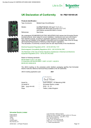 的映像 UK_DoC_PB21100109_ComPacT NSX400-F-N-H-S-L_MicroLogic 4.3 ou 7.3E