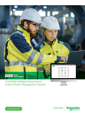 Image of 5700/5900 SERIES PowerQuest® Critical Power Management System