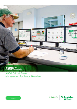 Image of Brochure | ASCO Power Quest Power Monitoring and Control Systems