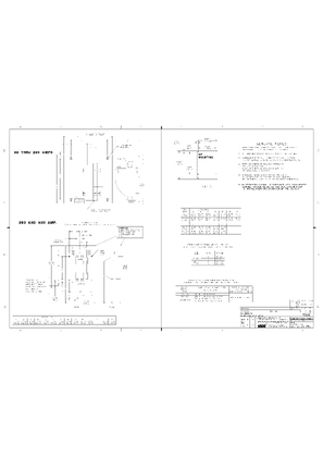 Outline Drawing | ASCO SERIES 175 Remote Control Switch | 30-400 Amps | Open Type | 405389-001