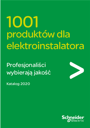 Obraz Mini Katalog - 1001 produktów dla elektroinstalatora