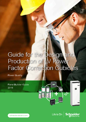 Image of Guide for the Design and Production of LV Power Factor Correction Cubicles - Panel Builder Guide - 2015