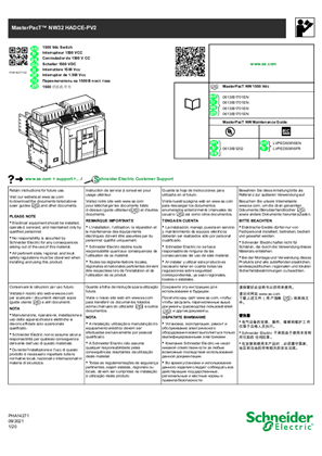 Imagen de MasterPacT NW32 HADCE-PV2 1500 Vdc Switch