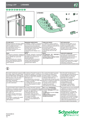 Imagen de Linergy LGY 04650- Hoja de instrucciones