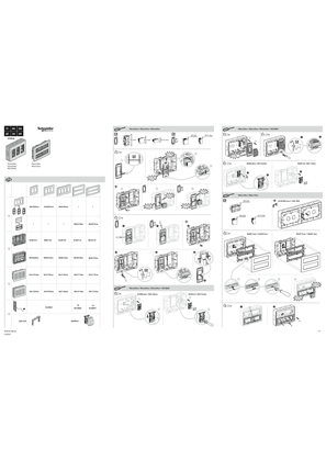 Imagine a New Unica-Cutie montata incastrat si aparent-Fisa instructiuni (RO)