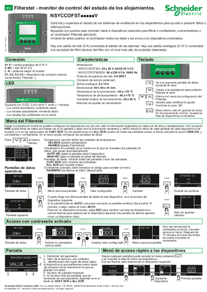 Imagen de ClimaSys CC - Monitor de control Filterstat - Guía de usuario