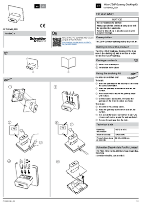 Kép Wiser ZB/IP Gateway Docking Kit