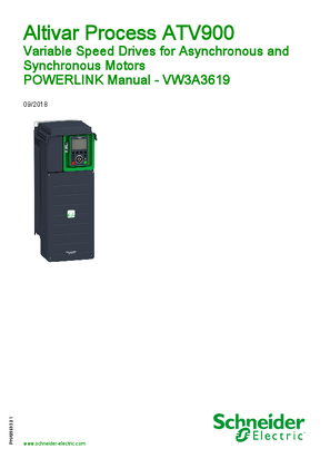 Imagem de ATV900 POWERLINK Manual (VW3A3619)