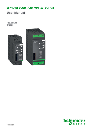 Image of ATS130 User Manual