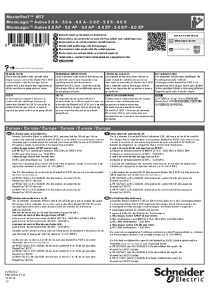 Hình ảnh của MasterPacT MTZ + MicroLogic Active - Radio-Frequency Compliance Statements