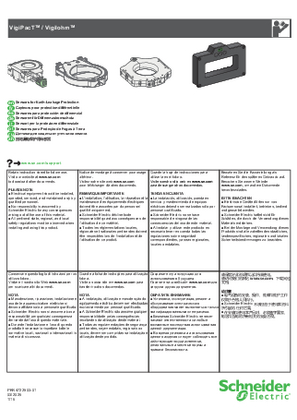 Image of Sensors for Earth-Leakage Protection - Instruction Sheet