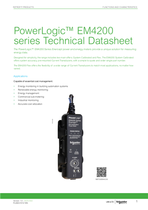 Image of EM4200 Technical Datasheet - Web Version