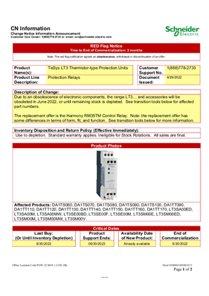 Image of TeSys LT3 Thermistor-type Protection Units
