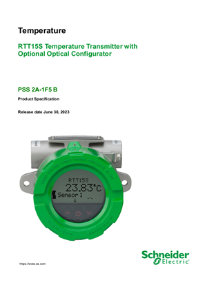 Image of Model RTT15S Optical Temperature Transmitter OTTPlus