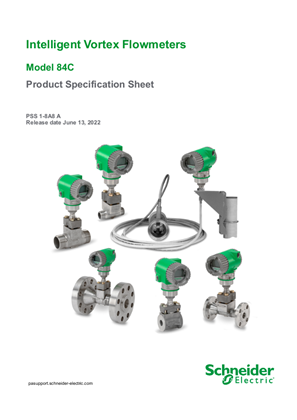 Image of Model 84C Intelligent Vortex Flowmeters