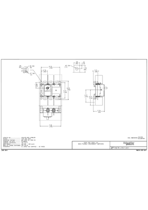 Image of IEC 100 & 200 AMP LK4 NON-FUSIBLE DISCONECT SWITCH