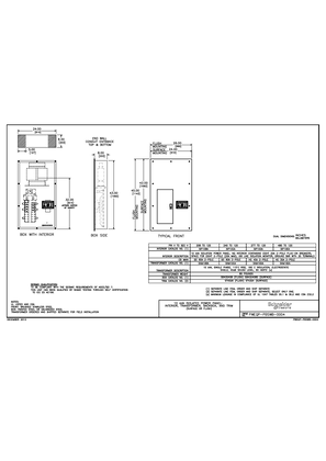 Image of 10kVA ISOLATED POWER PANEL: INTERIOR, TRANSFORMER, BACKBOX AND TRIM (SURFACE OR FLUSH)
