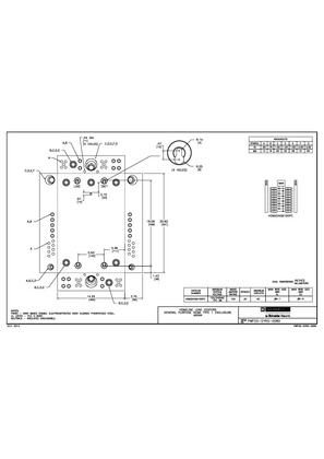 Image of 2D CAD: Homeline PoN 100A, 20 Spaces Indoor Load Centers