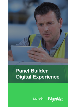 Image of Panel Builder Digital Experience - Comprehensive Document