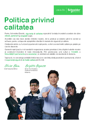 Imagine a Politica de calitate 2025