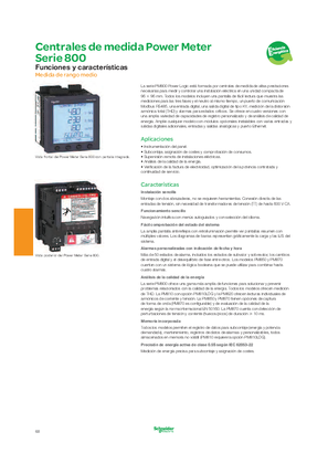 Imagen de Centrales de medida Power Meter Serie 800